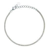 Bracciale Dilvdò Donna TENNIS in Argento Zircone BRTCBCH